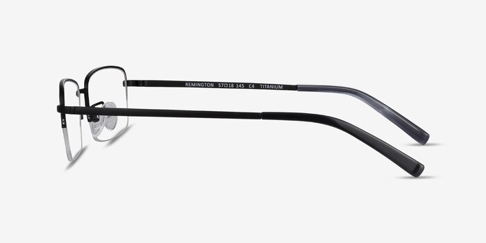 Remington Black Titanium Eyeglass Frames from EyeBuyDirect