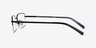 Remington Black TitaniumEyeglass Frames from EyeBuyDirect, Side View