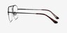 Conrad Black TitaniumEyeglass Frames from EyeBuyDirect, Side View