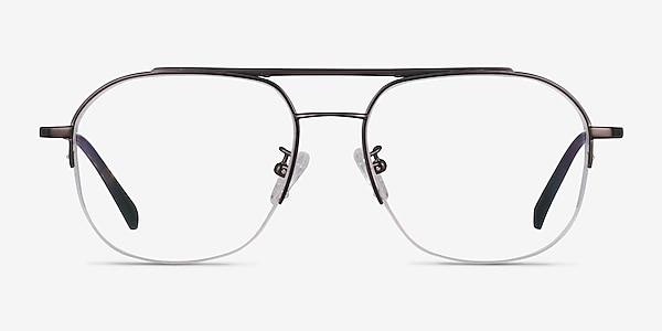 Conrad Gunmetal Titanium Eyeglass Frames