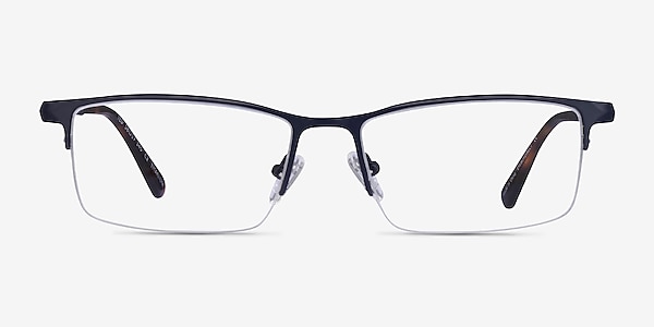 Ted Matte Dark Blue Titane Montures de lunettes de vue