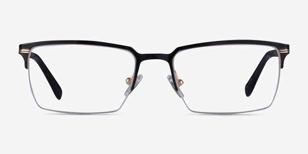 Sycamore Black Gold Titane Montures de lunettes de vue