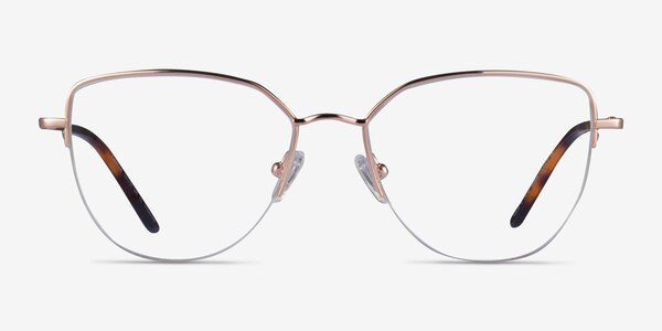 Camilla Rose Gold Titanium Eyeglass Frames