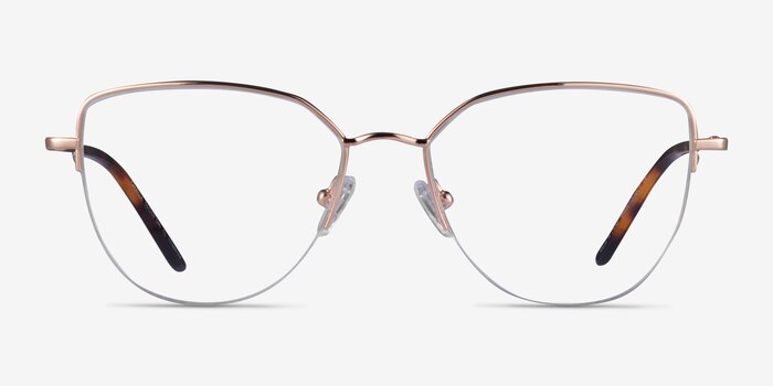 Camilla Rose Gold Titanium Eyeglass Frames from EyeBuyDirect