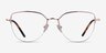 Camilla Rose Gold TitaniumEyeglass Frames from EyeBuyDirect, Front View