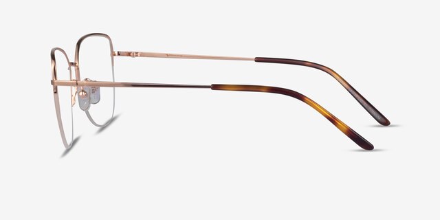 Camilla Rose Gold TitaniumEyeglass Frames from EyeBuyDirect, Side View