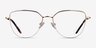 Camilla Gold TitaniumEyeglass Frames from EyeBuyDirect, Front View
