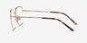 Camilla Gold TitaniumEyeglass Frames from EyeBuyDirect, Side View