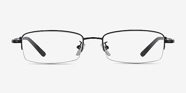 Penticton Black Metal Eyeglass Frames