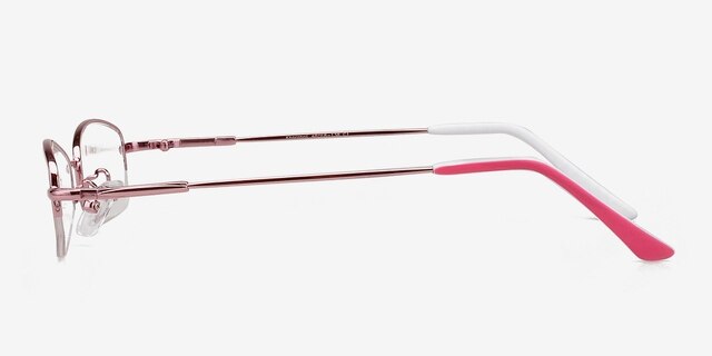 Kharabali PinkEyeglass Frames from EyeBuyDirect, Side View