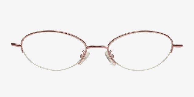 Zima PinkEyeglass Frames from EyeBuyDirect, Front View