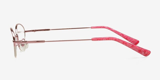 Zima PinkEyeglass Frames from EyeBuyDirect, Side View