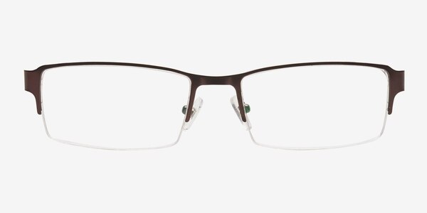 2023 Brown Metal Eyeglass Frames