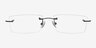 Laredo Black MetalEyeglass Frames from EyeBuyDirect, Front View