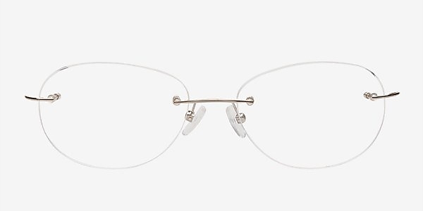Pompano Gunmetal Metal Eyeglass Frames