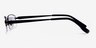 Agrigento Black TitaniumEyeglass Frames from EyeBuyDirect, Side View
