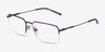 ARNETTE AN6152 Matte Black MetalEyeglass Frames from EyeBuyDirect, Angle View
