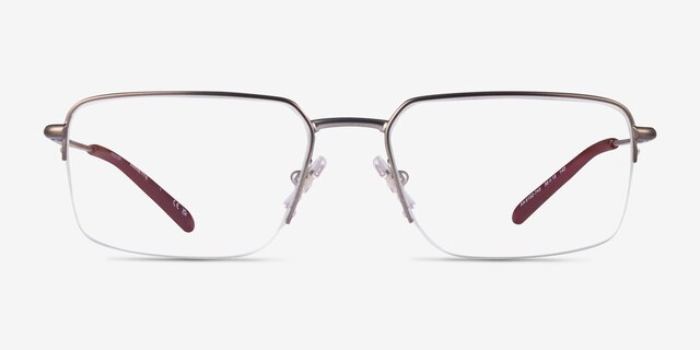 ARNETTE AN6152 Matte Gunmetal MetalEyeglass Frames from EyeBuyDirect, Front View
