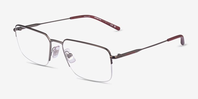ARNETTE AN6152 Matte Gunmetal MetalEyeglass Frames from EyeBuyDirect, Angle View