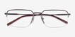 ARNETTE AN6152 Matte Gunmetal MetalEyeglass Frames from EyeBuyDirect, Closed View