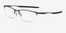 Oakley Liteboard Pewter MétalMontures de lunettes de vue d'EyeBuyDirect, Vue d'Angle