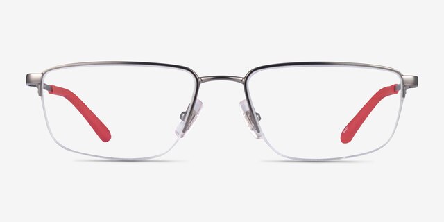 ARNETTE MIEZ Matte Gunmetal MetalEyeglass Frames from EyeBuyDirect, Front View