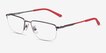 ARNETTE MIEZ Matte Gunmetal MetalEyeglass Frames from EyeBuyDirect, Angle View