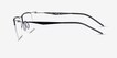 Ray-Ban RB7554 Black MetalEyeglass Frames from EyeBuyDirect, Side View