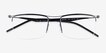 Ray-Ban RB7554 Black MetalEyeglass Frames from EyeBuyDirect, Closed View