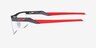 Oakley Coupler Satin Light Steel PlasticEyeglass Frames from EyeBuyDirect, Side View