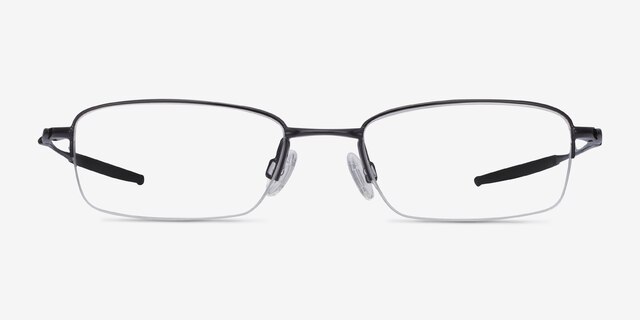 Oakley OX3133 Polished Black MetalEyeglass Frames from EyeBuyDirect, Front View