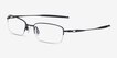 Oakley OX3133 Polished Black MetalEyeglass Frames from EyeBuyDirect, Angle View