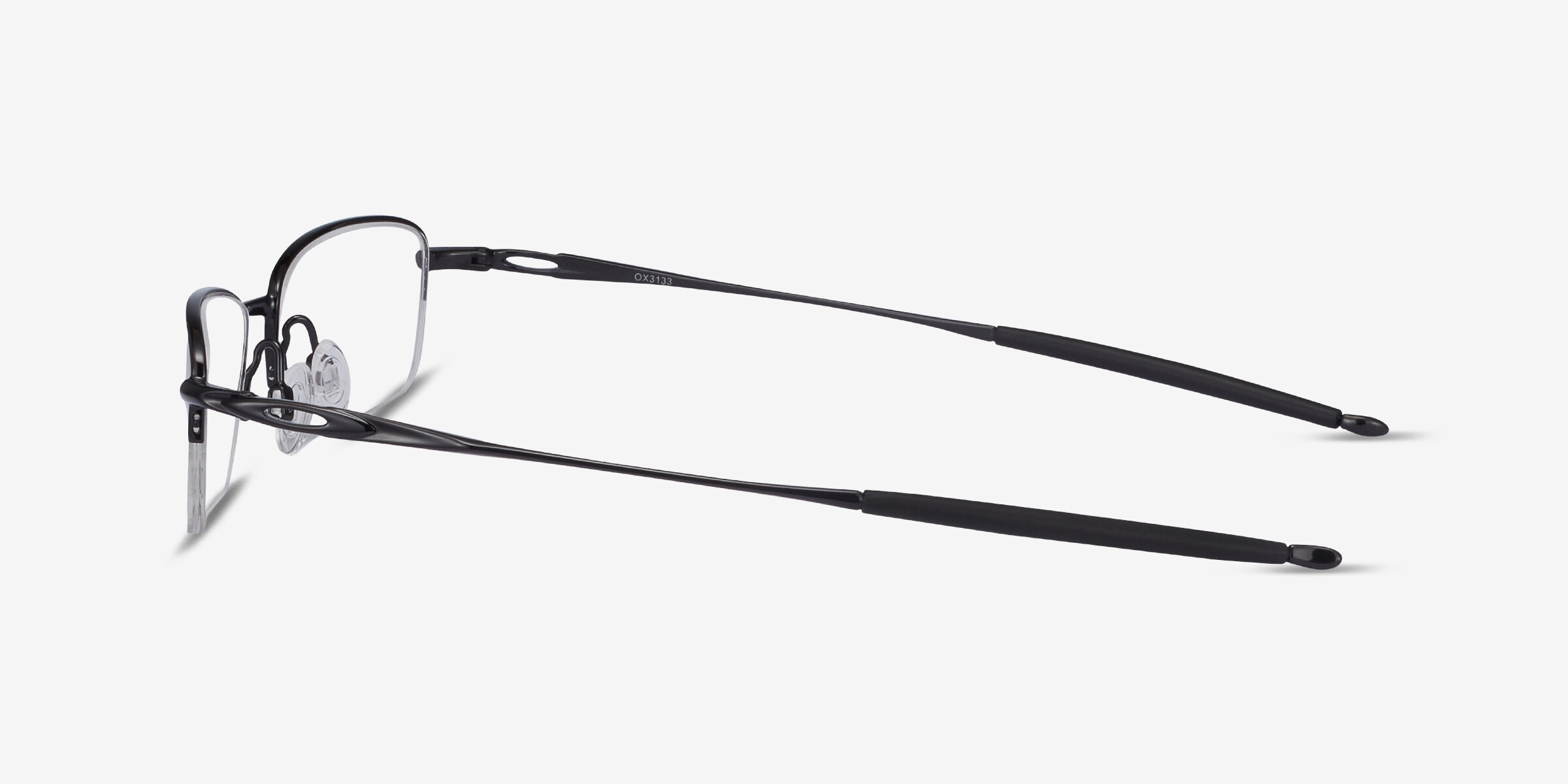 未使用　オークリー 眼鏡フレーム OAKLEY Oakley OX3133 - Rectangle Pewter Frame Glasses For Men | Eyebuydirect