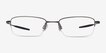 Oakley OX3133 Pewter MetalEyeglass Frames from EyeBuyDirect, Front View