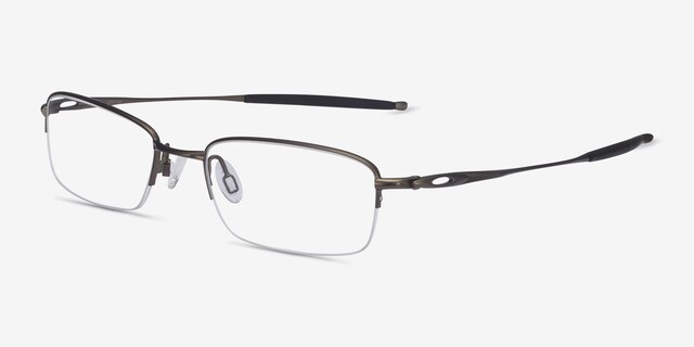 Oakley OX3133 Pewter MetalEyeglass Frames from EyeBuyDirect, Angle View