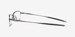 Oakley OX3133 Pewter MetalEyeglass Frames from EyeBuyDirect, Side View
