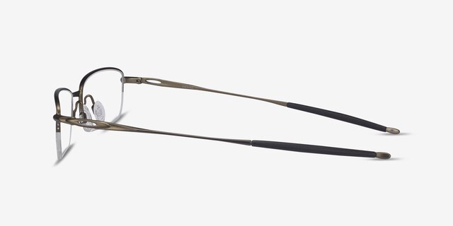 Oakley OX3133 Pewter MetalEyeglass Frames from EyeBuyDirect, Side View