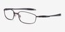 Oakley Blender 6B Pewter MetalEyeglass Frames from EyeBuyDirect, Angle View