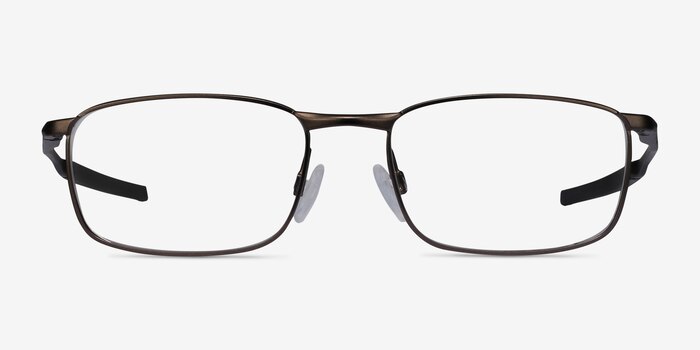 Oakley Barrelhouse Pewter Metal Eyeglass Frames from EyeBuyDirect