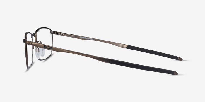 Oakley Barrelhouse Pewter Metal Eyeglass Frames from EyeBuyDirect