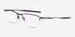 Oakley Barrelhouse 0.5 Pewter MetalEyeglass Frames from EyeBuyDirect, Angle View