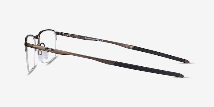 Oakley Barrelhouse 0.5 Pewter Metal Eyeglass Frames from EyeBuyDirect