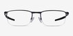Oakley Barrelhouse 0.5 Matte Midnight MetalEyeglass Frames from EyeBuyDirect, Front View