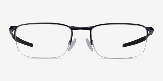 Oakley Barrelhouse 0.5 Matte Midnight MetalEyeglass Frames from EyeBuyDirect, Front View