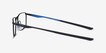Oakley Socket 5.0 Satin Black Blue MetalEyeglass Frames from EyeBuyDirect, Side View