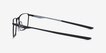 Oakley Socket 5.0 Satin Black MetalEyeglass Frames from EyeBuyDirect, Side View