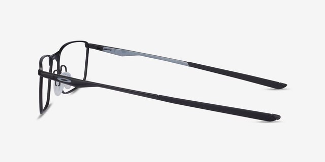 Oakley Socket 5.0 Satin Black & Gray MetalEyeglass Frames from EyeBuyDirect, Side View