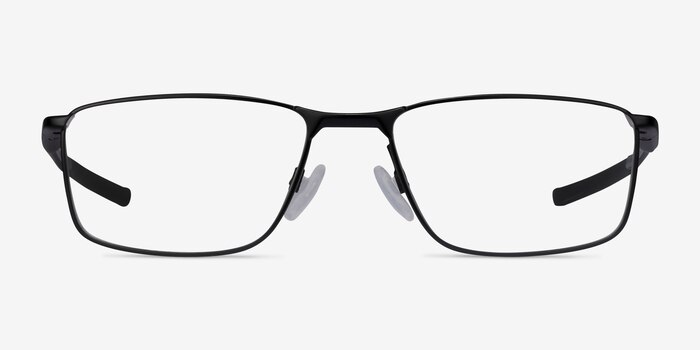 Oakley Socket 5.0 Satin Black & Gray Metal Eyeglass Frames from EyeBuyDirect