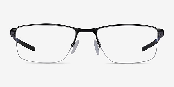 Oakley Socket 5.5 Satin Black & Blue Metal Eyeglass Frames