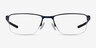 Oakley Socket 5.5 Matte Midnight MetalEyeglass Frames from EyeBuyDirect, Front View